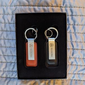 Authentic Mercedes Benz of Beverly Hills key chains (2 set)
